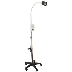 halogen examination lamp / on casters / flexible