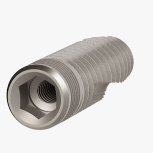 cylindrical dental implant / titanium / internal hexagon / self-tapping