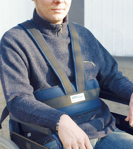 wheelchair fixation strap / for commode chairs