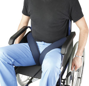wheelchair fixation strap / pelvic