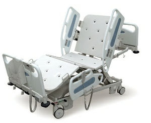 intensive care bed / electric / height-adjustable / tilting