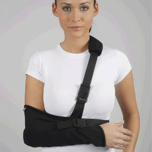 arm sling with forearm sleeve