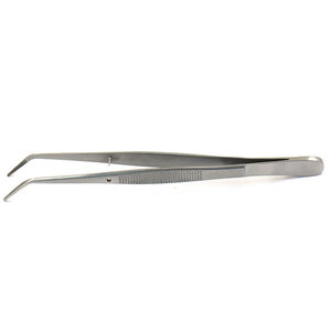 dressing tweezers / for cotton / stainless steel
