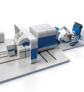 radiotracer synthesis platform / PET / robotic