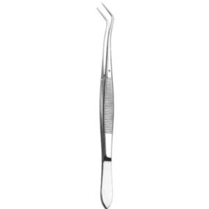 dental tweezers / Meriam / curved