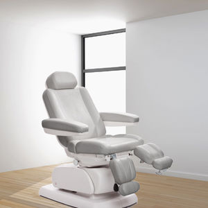 podiatry examination chair / electric / foot-operated / height-adjustable