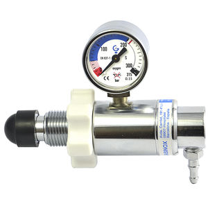 oxygen pressure regulator / fixed-flow