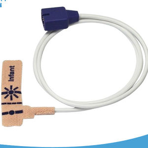 fingertip SpO2 sensor / disposable / adhesive