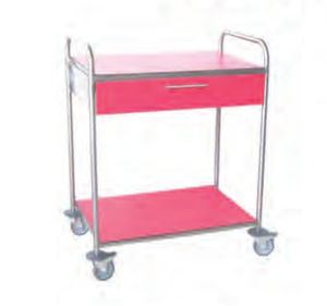 transport trolley / for general purpose / with drawer / with tray