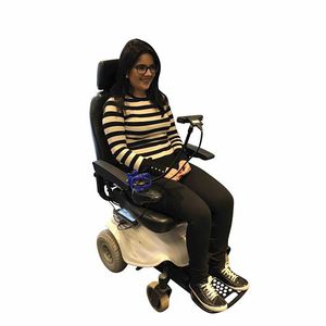 electric wheelchair / outdoor / indoor / with legrest