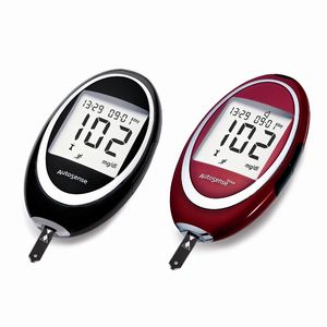 blood glucose meter with speaking mode / autocoding