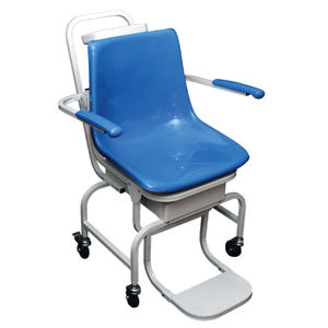 electronic patient weighing scales / with LCD display / chair