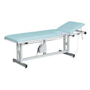 echocardiography examination table / height-adjustable / 2 sections