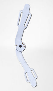 knee orthosis / with patellar pad / with flexible stays
