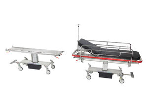 emergency stretcher trolley / patient transfer / manual / for intensive care