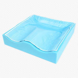 positioning cushion / for wheelchairs / polyurethane / gel