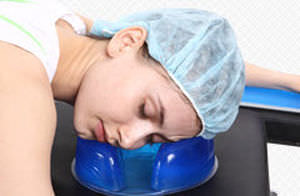 head positioning cushion / operating table / gel / anatomical