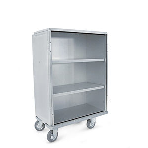 clean linen cabinet / hospital / 2-door