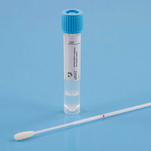 laboratory swab / with transport medium