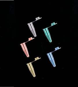 PCR sample tube / cone-bottom / polypropylene / single-use