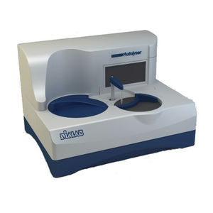 automatic biochemistry analyzer / bench-top / with immunoturbidimetry dosing / random access