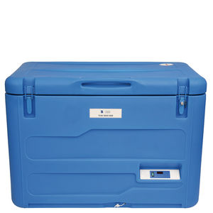vaccine refrigerator / chest / solar-powered / 2-door