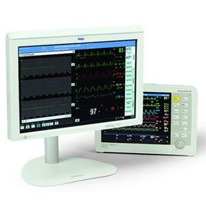multi-parameter transport monitor / modular / with touchscreen / with patient data management system