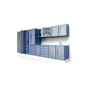 worktop with drawer / with storage unit / with sink / modular