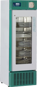 blood bank refrigerator / cabinet / anti-corrosion / 1-door