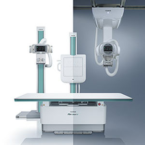 radiography system / digital / for multipurpose radiography / with Bucky stand