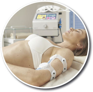 electro-stimulator / ultrasound diathermy unit / trolley-mounted