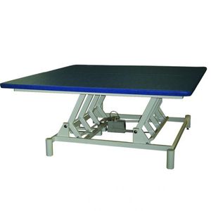 electric Bobath table / height-adjustable / 1-section