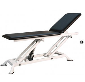 electric examination table / height-adjustable / 2-section