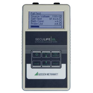 leakage current tester / for ultrasound transducers / portable