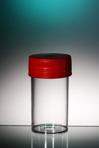 urine sample container / with screw cap