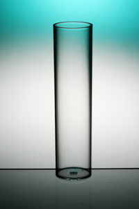 microbiology test tube / flat-bottom / polystyrene / sterile
