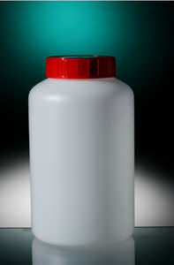 laboratory bottle / plastic