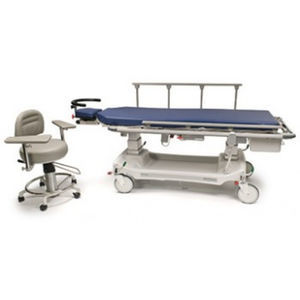 transport stretcher trolley / electric / height-adjustable / 2 sections