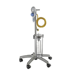 pneumatic surgical suction pump / on casters / vacuum-powered