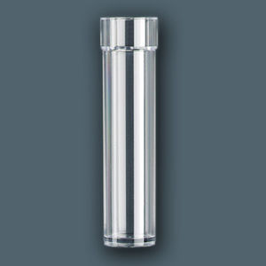 laboratory test tube / flat-bottom / polypropylene / polystyrene