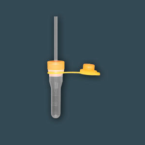 capillary blood collection tube / cylindrical / lithium heparin