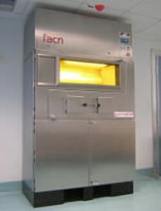 radioactive isotope cabinet / hospital / warming / armored
