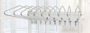 wall-mounted X-ray apron rack