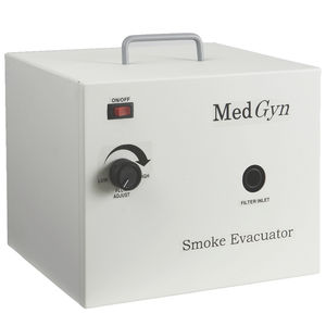 electrosurgical unit smoke evacuation system