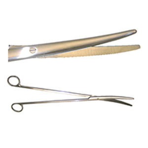 surgery scissors / Metzenbaum / human / curved