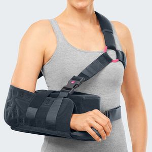 arm sling with shoulder abduction pillow