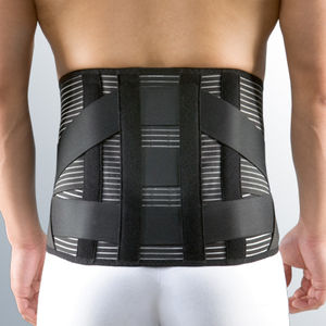 lumbar support belt / adult / semi-rigid