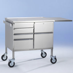 anesthesia trolley / transport / for instruments / catheter
