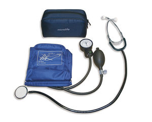 aneroid sphygmomanometer / with stethoscope