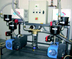 liquid ring vacuum pump / laboratory / oil-free